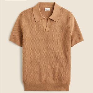 J Crew Short-sleeve sweater-polo